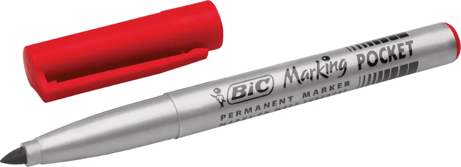 bic-marqueur-permanent-marking-pocket-ecolutions-rouge-papeterie