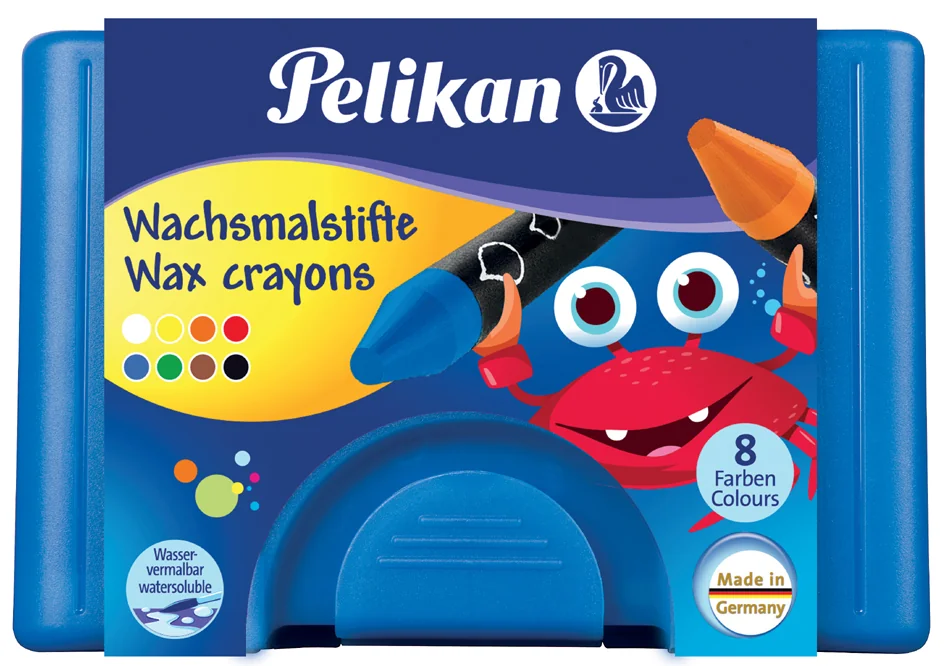Pelikan 803328 Souris de cire - 6 couleurs assorties