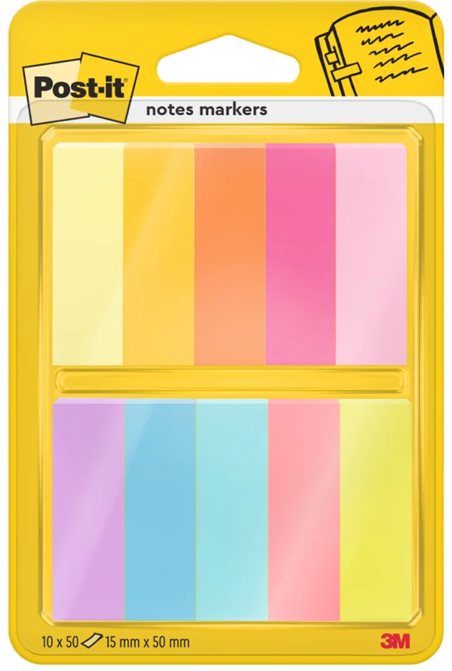 Post it Marque page Page Marker Papier troit Pack De 10 Papeterie post-it-marque-page-page-marker-papier-troit-pack-de-10-papeterie